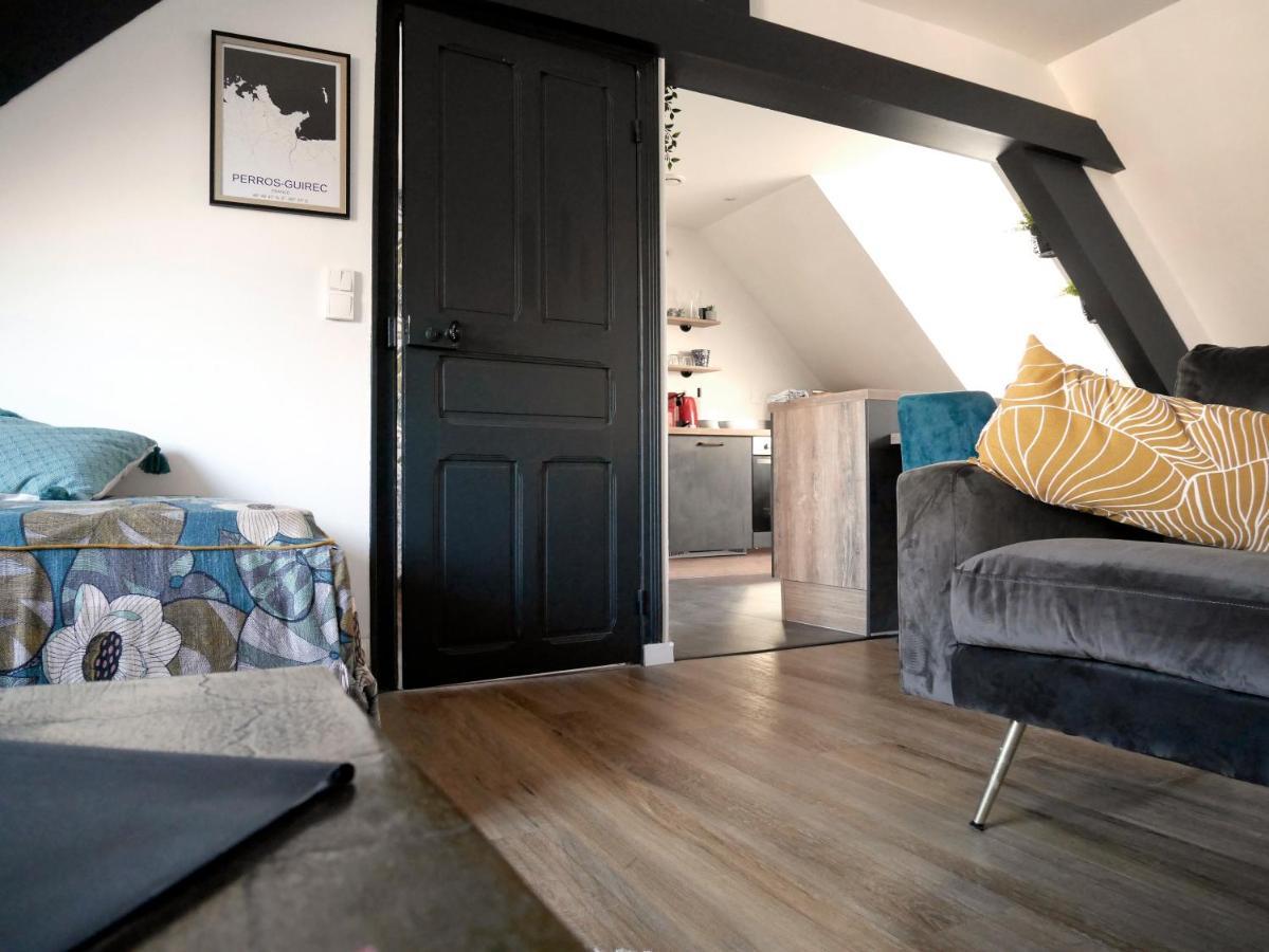 Clint House - Appartement "Fou De Bassan" Perros-Guirec Buitenkant foto