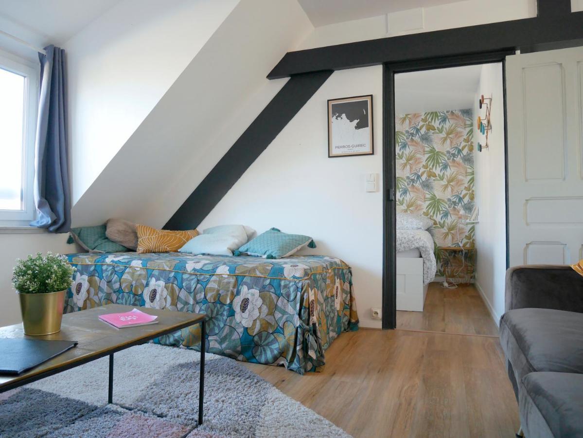 Clint House - Appartement "Fou De Bassan" Perros-Guirec Buitenkant foto